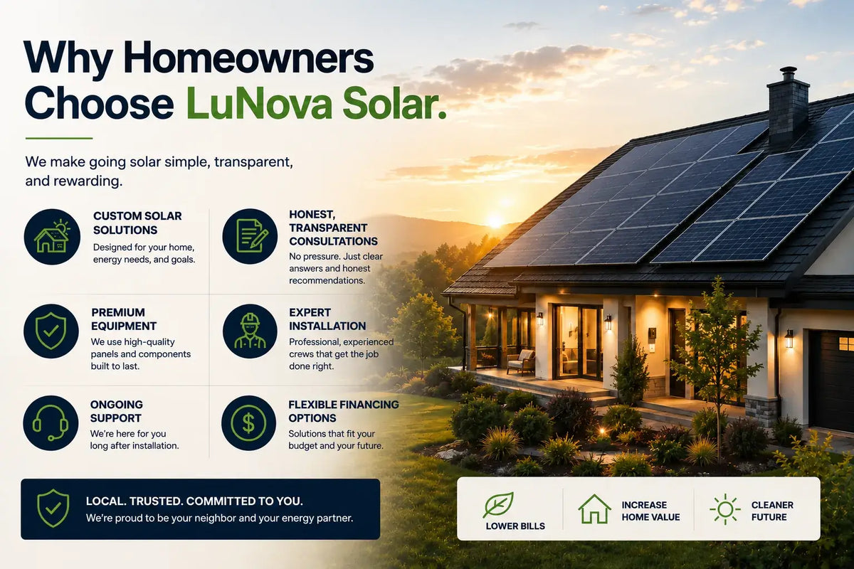 Why Illinois homeowners choose LuNova Solar for residential solar